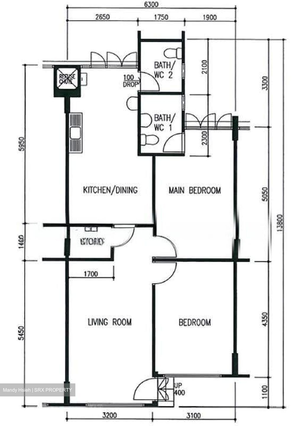 Blk 418 Garden Hill (Bedok), HDB 3 Rooms #606936801